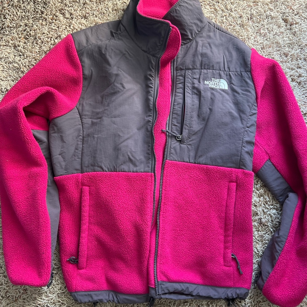 The North Face Pink and Gray Jacket